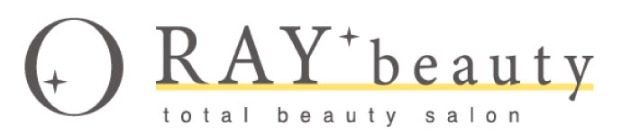 トータルビューティーサロンを標榜するRAYグループのロゴ「RAY Beauty」