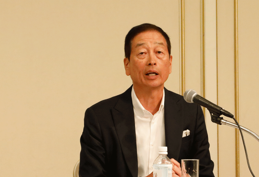 魚谷雅彦氏（資生堂会長CEO、日本化粧品工業会＝粧工会、JCIA会長）が日本の化粧品産業の現状と展望を分析