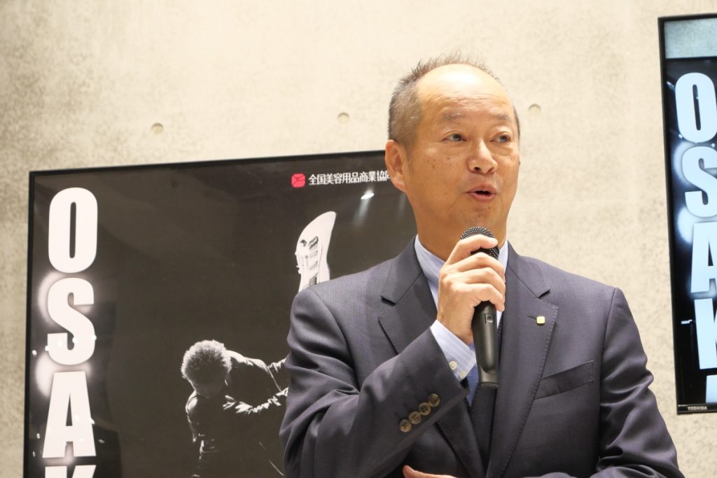 アジアビューティエキスポ実行委員長・橋本健治氏（リーディアル社長）